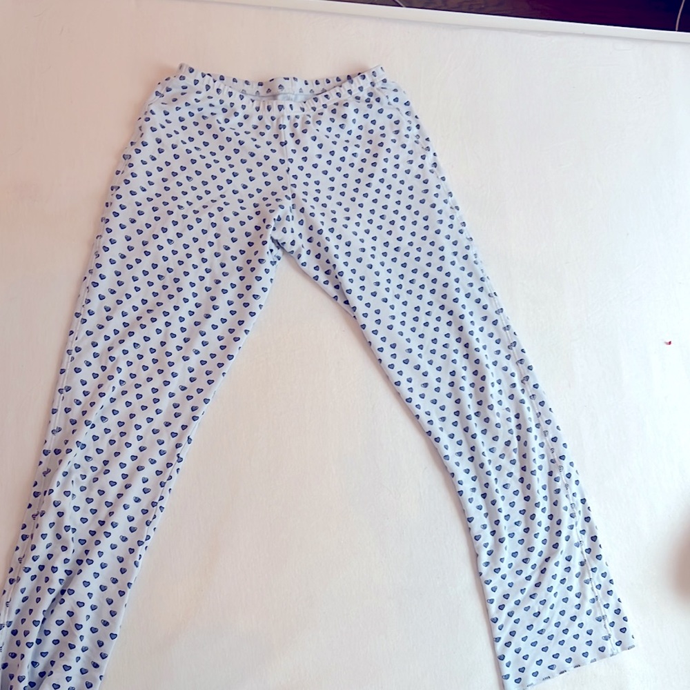 Roller Rabbit Hearts Pajamas (Blue) Womens Xxs Gem